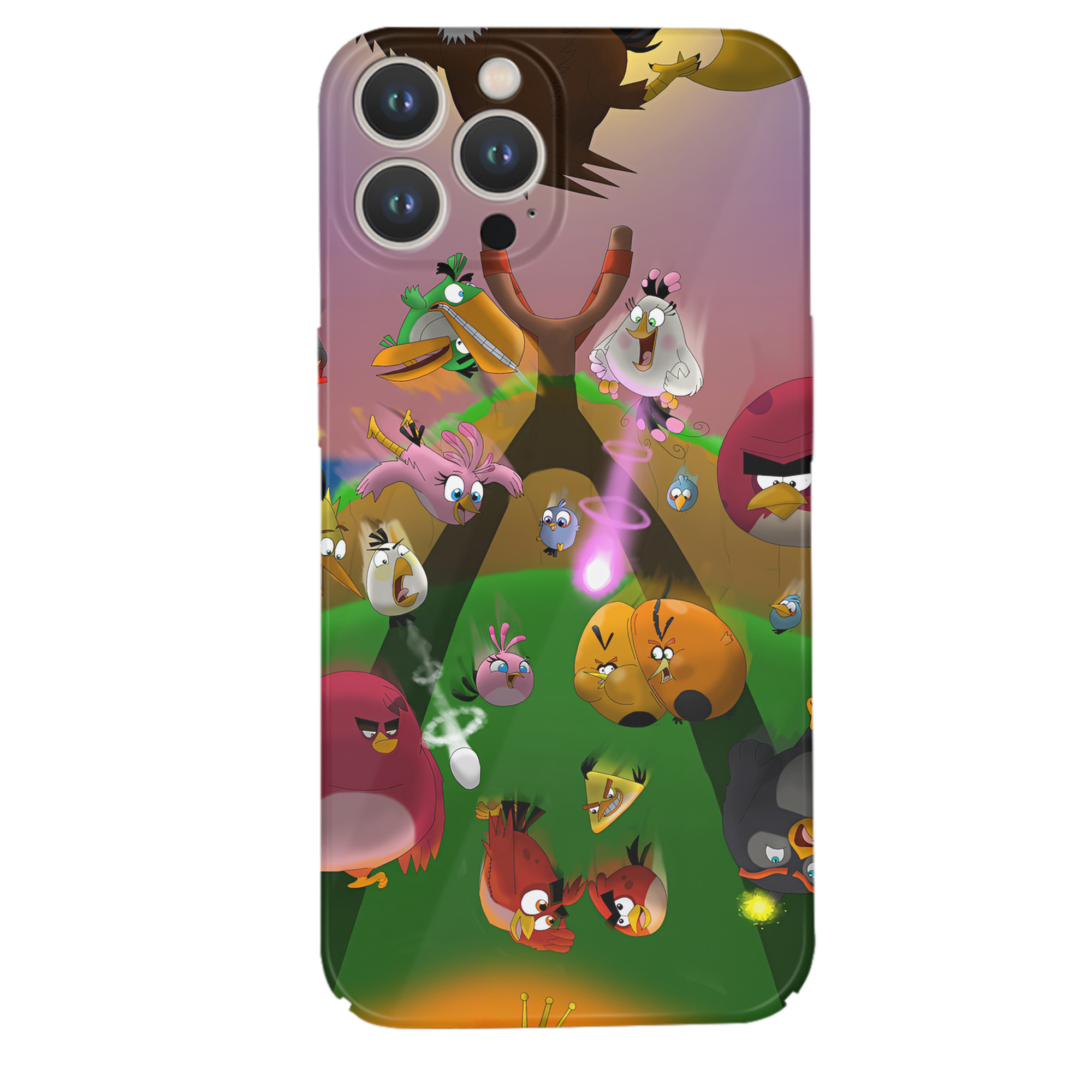 （画像用） Angry Birds アングリーバード 【iPhone 14シリーズ対応】ハードケース